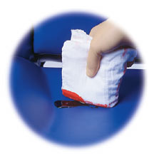 Seamless for prevention of cross-infection